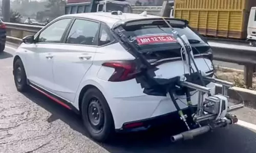 டெஸ்டிங்கின் போது சிக்கிய 2023 ஹூண்டாய் i20N லைன்