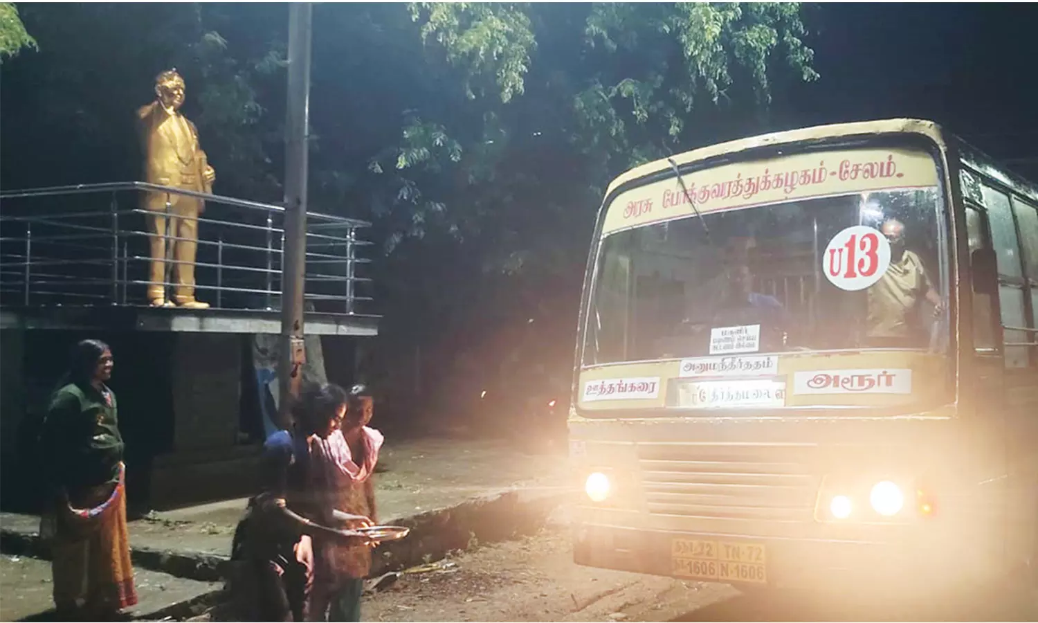 மாலைமலர் செய்தி எதிரொலியாக சட்டையாம்பட்டிக்கு மீண்டும் பேருந்து இயக்கம்