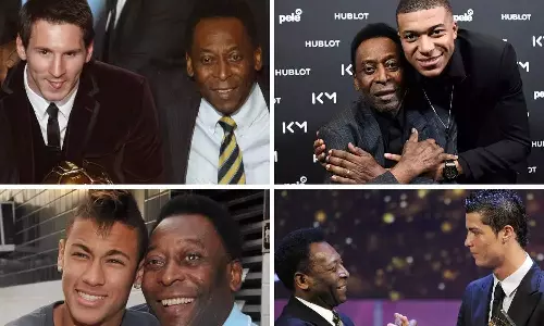 மறைவில்லா கால்பந்து மன்னர்: ரொனால்டோ -எம்பாப்பே உருக்கம்