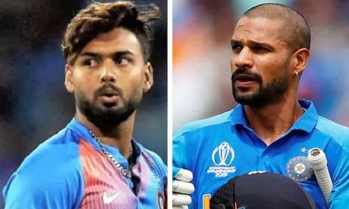 2019-ம் ஆண்டே ரிஷப் பண்ட்டை எச்சரித்த ஷிகர் தவான்- வைரலாகும்  வீடியோ