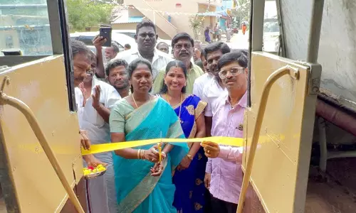 புதிய வழித்தடத்தில் பஸ் இயக்கம்