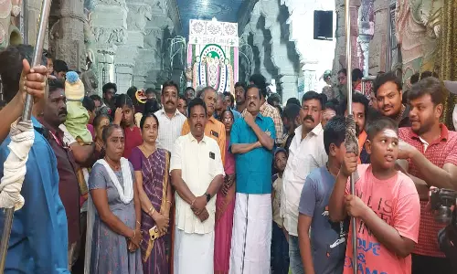 சுசீந்திரம் தாணுமாலயன் சுவாமி கோவிலில் நாளை கருட தரிசன நிகழ்ச்சி