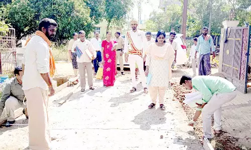 பல்வேறு வளர்ச்சி திட்ட பணிகள்- கலெக்டர் ஆய்வு