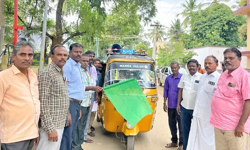 நெல்லையில் மின் இணைப்புடன் ஆதார்  எண் இணைப்பு தீவிரம்பிரசார வாகனம் மூலம் விழிப்புணர்வு