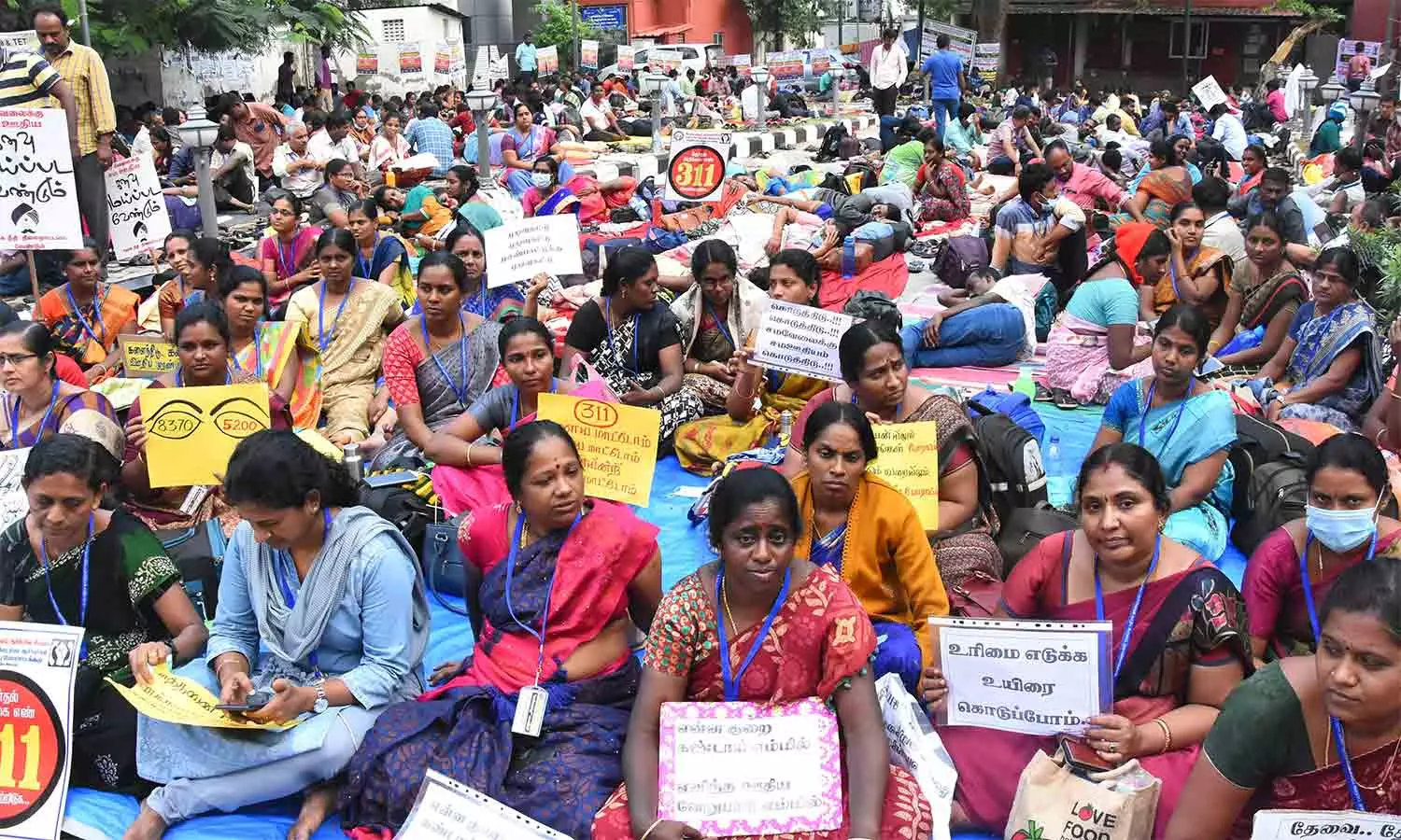 இடைநிலை ஆசிரியர்களின் உண்ணாவிரத போராட்டம் வாபஸ்