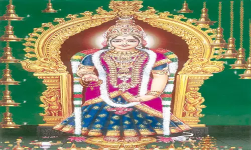 மார்கழி திருவாதிரையை யொட்டி கன்னியாகுமரி பகவதி அம்மன் கோவிலில் ஊஞ்சல் உற்சவம்