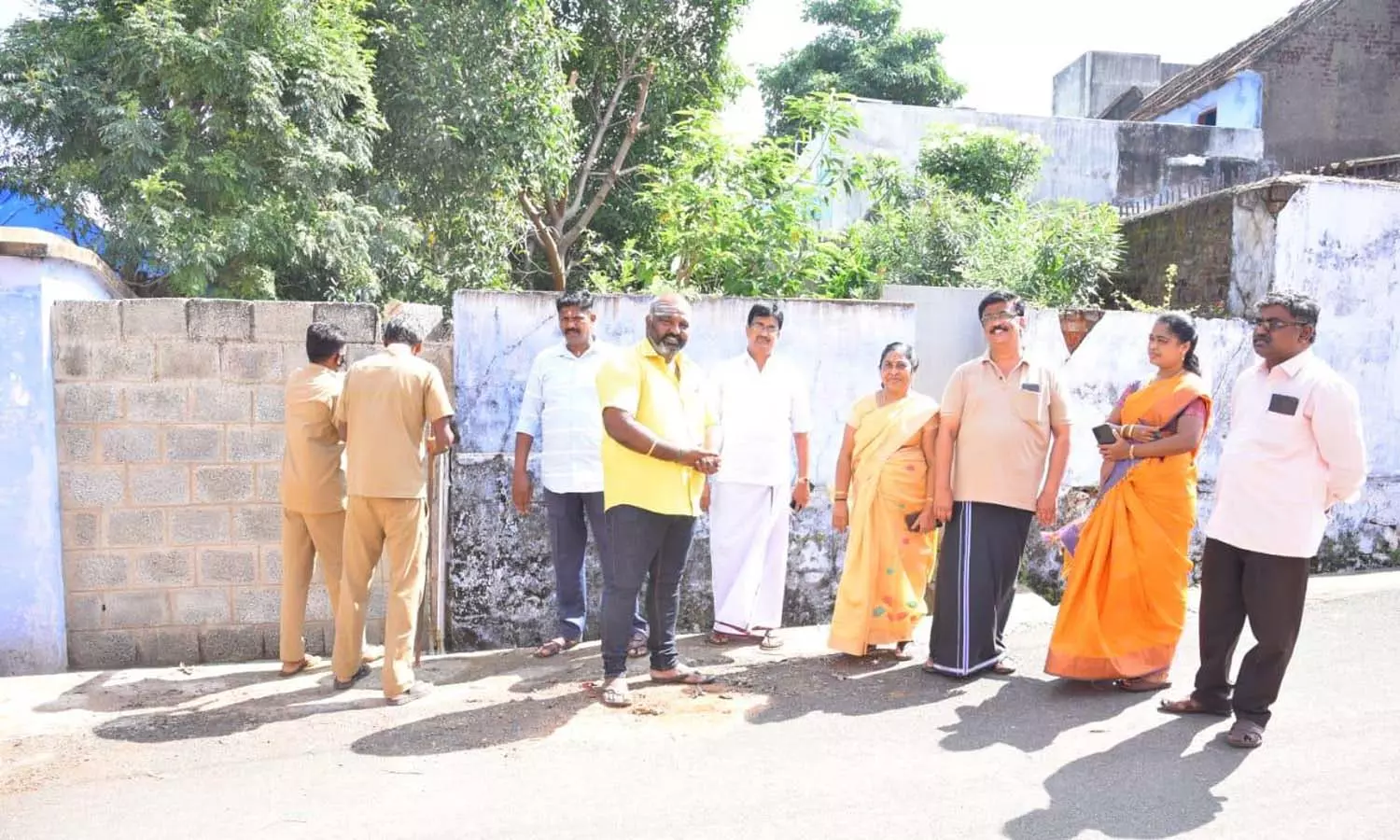 செங்கோட்டை நகராட்சி 14-வது வார்டு பகுதியில்  பொதுபாதை மக்கள் பயன்பாட்டிற்கு திறப்பு