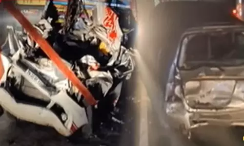 கடலூர் அருகே சோகம் - லாரி மோதிய விபத்தில் 5 பேர் பலி