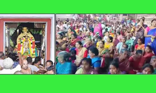 திருமோகூர் காளமேகப் பெருமாள் கோவிலில் சொர்க்கவாசல் திறப்பு