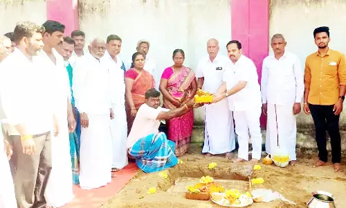 ரூ.29 லட்சம் மதிப்பில் ஊராட்சி மன்ற கட்டிடம்