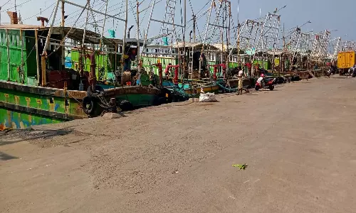 குளச்சல் கடல் பகுதியில் போதிய மீன்கள் கிடைக்காததால் மீனவர்கள் கவலை