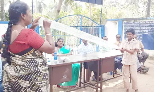 ஊராட்சி ஒன்றிய பள்ளியில் வானவில் மன்றம்