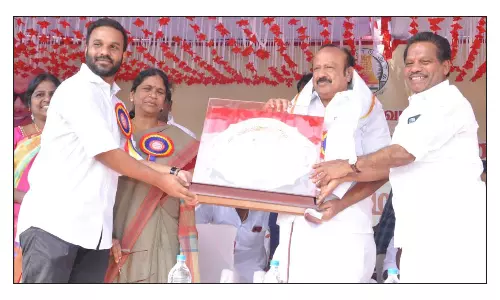 குடியரசு தின விளையாட்டுப் போட்டிகள்-அமைச்சர் தொடங்கி வைத்தார்