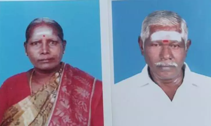 நாமகிரிப்பேட்டை அருகே கணவன், மனைவி விஷம் குடித்து தற்கொலை