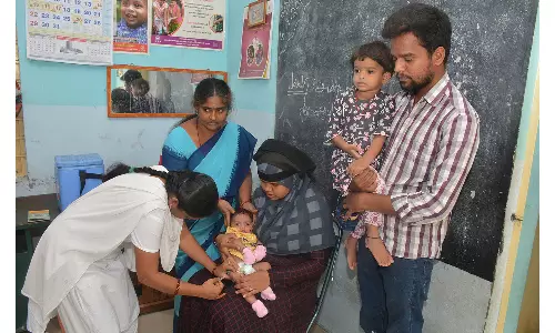 கிருஷ்ணகிரி மாவட்டத்தில்கூடுதல் போலியோ தடுப்பூசி திட்டம் தொடக்கம்