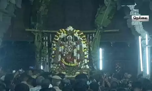 நெல்லையப்பர் கோவிலில் பக்தர்கள் வெள்ளத்தில் நடந்த ஆருத்ரா தரிசனம்