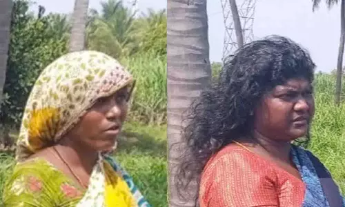 உடுமலை அருகே வீட்டின் பூட்டை உடைத்து திருட முயன்ற 2 பெண்கள் கைது