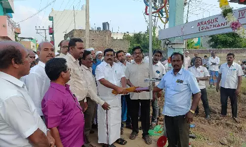 புதிய டிரான்ஸ்பார்மர்-சிவா எம்.எல்.ஏ. இயக்கி வைத்தார்