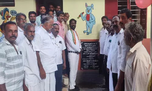 வேர்கிளம்பி பேரூராட்சியில் அங்கன்வாடி மையம்