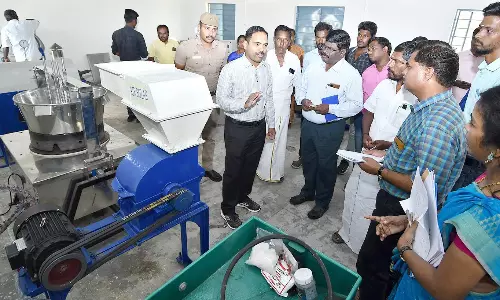 தேசிய ரூர்பன் திட்டத்தின் கீழ் நடைபெறும் பணிகள்