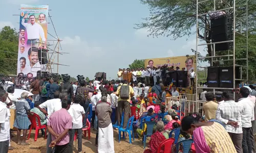 என். எல்.சி. நிர்வாகத்தை கண்டித்து டாக்டர் அன்புமணிராமதாஸ் எம்.பி. நடைபயணம்  இன்று நண்பகல் தொடங்கினார்