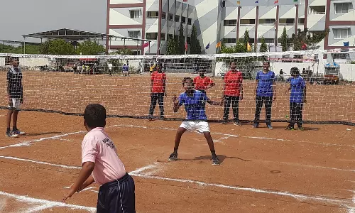 கரூரில் மாநில அளவிலான வளைய பந்து போட்டிகள்