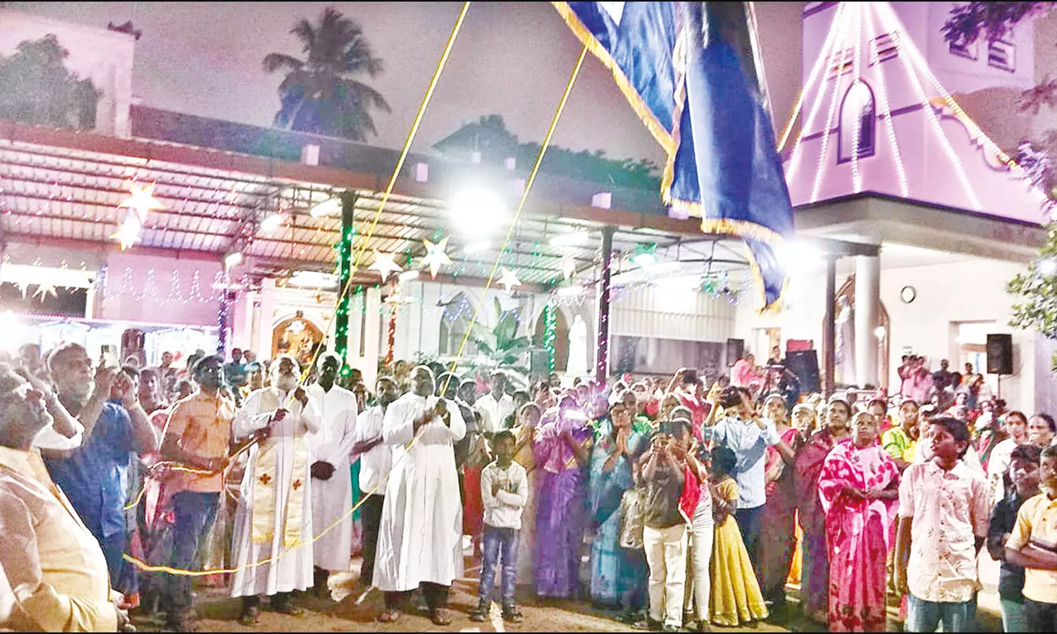 மயிலாடுதுறை புனித அந்தோணியார் ஆலயத்தில் ஆண்டு திருவிழா தொடங்கியது