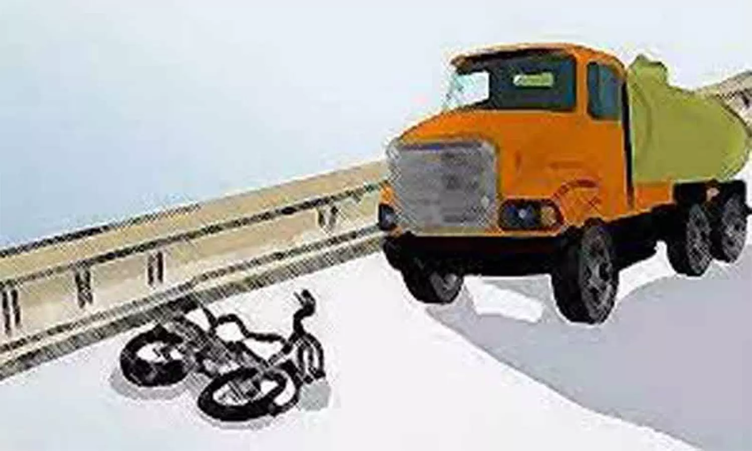 லாரி மோதி முதியவர் பலி