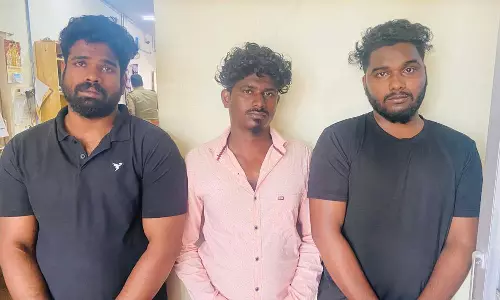 சென்னையில் இருந்து கஞ்சாவை கடத்தி வந்து விற்ற புதுவை வாலிபர்கள்- 3 பேர் அதிரடி கைது