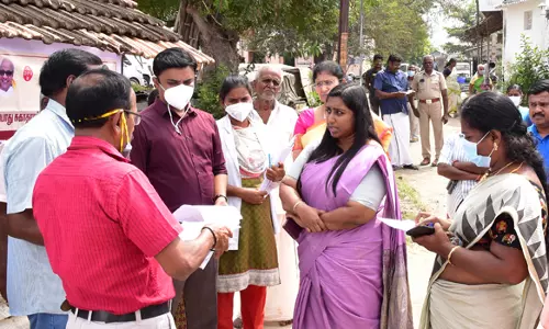 பரமத்தி வேலூர் பகுதிகளில் மாவட்ட கலெக்டர் திடீர் ஆய்வு