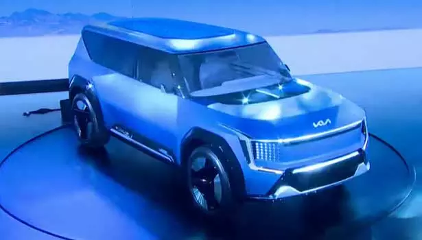 கியா EV9 கான்செப்ட் எலெக்ட்ரிக் எஸ்யுவி அறிமுகம் கியா EV9 கான்செப்ட் எலெக்ட்ரிக் எஸ்யுவி அறிமுகம்