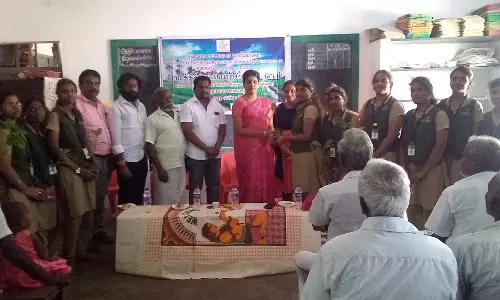 முசிறியில் வேளாண்மை பயிற்சி பெறும் திட்டம் தொடக்கம்