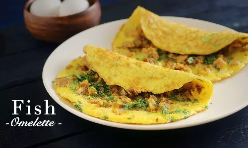 இன்று கலக்கலான மீன் ஆம்லெட் செய்யலாம் வாங்க...
