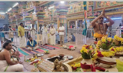 யானை லட்சுமிக்கு சாந்தி ஹோமம்