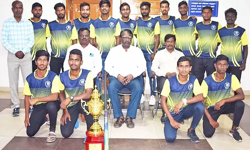 இந்திய அளவிலான ஆண்கள் ஆக்கி போட்டிக்கு நெல்லை பல்கலைக்கழக அணி தகுதி