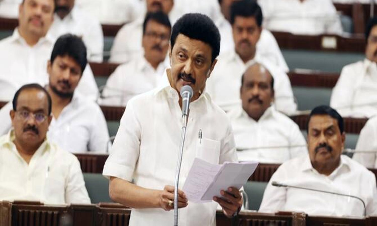 மத்திய அரசு சேதுசமுத்திர திட்டத்தை செயல்படுத்த முன்வர வேண்டும்- சட்டசபையில் முதல்வர் மு.க.ஸ்டாலின் தனித்தீர்மானம்