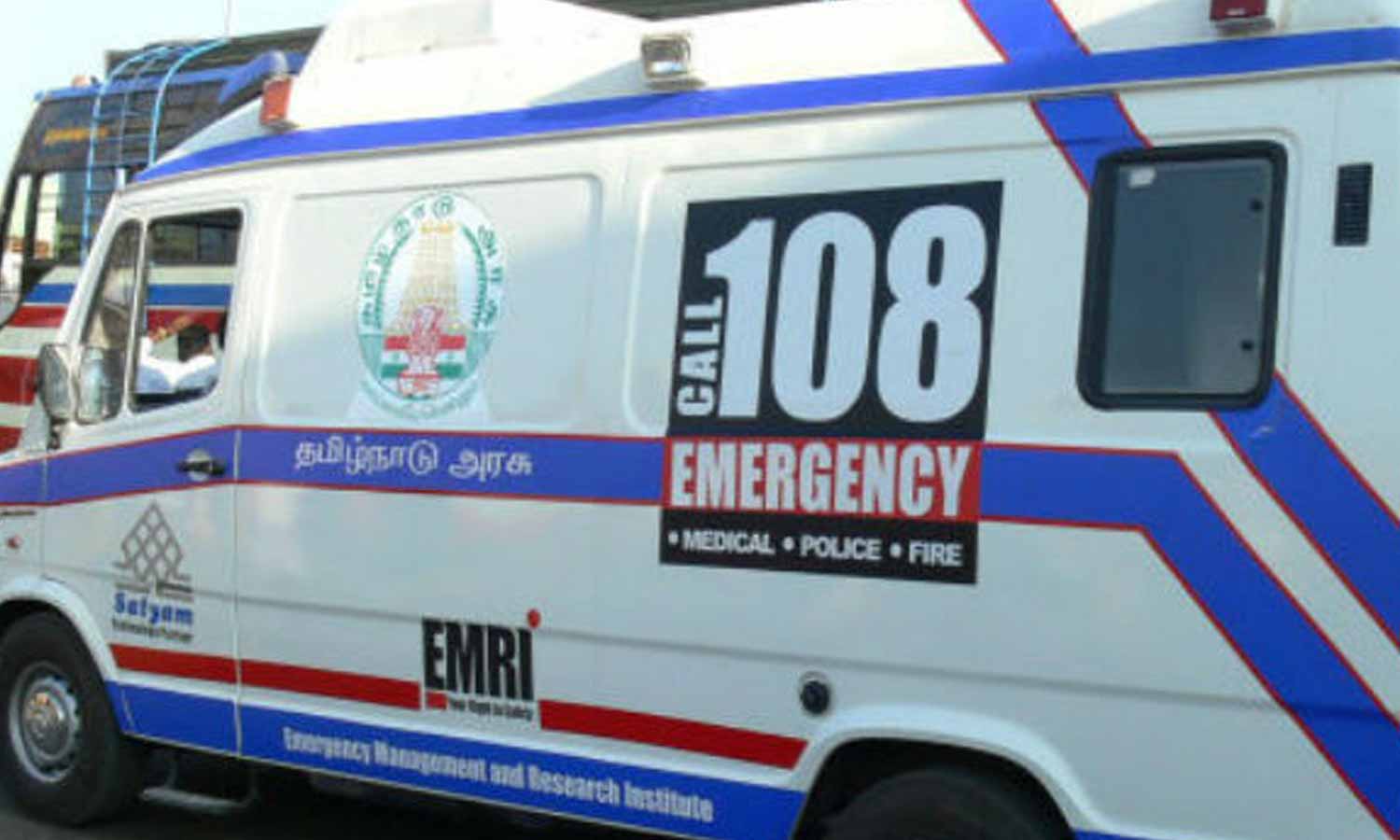 திருவள்ளூர் மாவட்டத்தில் கடந்த ஆண்டு 108 ஆம்புலன்ஸ் மூலம் 95 ஆயிரம் பேர் பயன்