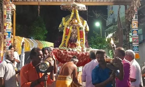 பெரம்பலூர் மதனகோபாலசாமி கோவிலில் நம்மாழ்வார் மோட்ச உற்சவம்