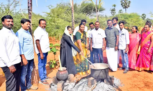 உடன்குடி அருகே  சமத்துவ பொங்கல் விழாவில் நலத்திட்ட உதவிகள்