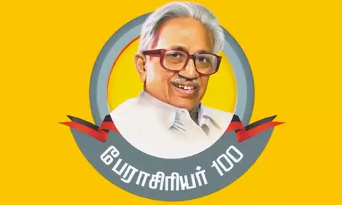 அன்பழகன் நூற்றாண்டு நிறைவு விழாவில் ஏழைகளுக்கு நலத்திட்ட உதவி- அமைச்சர்கள் மா.சுப்பிரமணியன், சிவசங்கர் வழங்கினர்