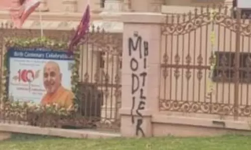 ஆஸ்திரேலியாவில் துணிகரம் - இந்து கோவில் மீது காலிஸ்தான் ஆதரவாளர்கள் இனவெறி தாக்குதல்