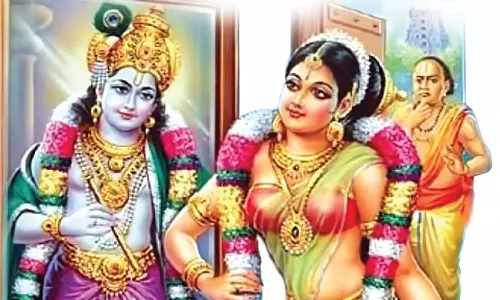 போகியில் ஆண்டாள் திருமணக் கோல தரிசனம்