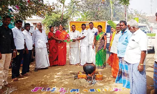 இருமத்தூர் ஊராட்சியில் சமத்துவ பொங்கல் விழா