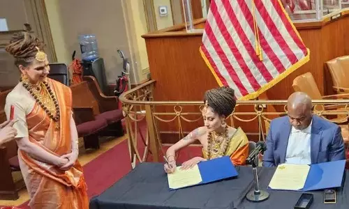 நித்யானந்தாவின் கைலாசாவை நாடாக அங்கீகரித்த அமெரிக்க நகர நிர்வாகம்