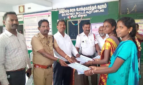 முசிறியில் சாலை பாதுகாப்பு வார விழா