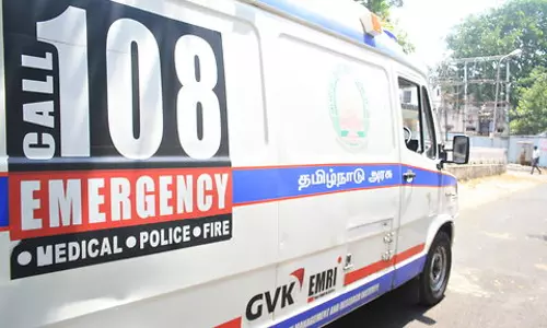 ஈரோடு மாவட்டத்தில் கடந்த ஆண்டு108 ஆம்புலன்சில் 57 பிரசவங்கள் நடந்துள்ளன