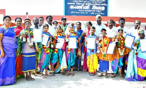காஞ்சிரங்கால் அரசு ஊராட்சி ஒன்றிய பள்ளிக்கு 2-ம் பரிசு