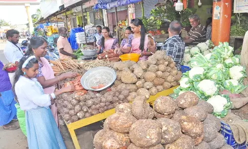 குமரி மாவட்டத்தில் மார்கெட்டுகளில் பொங்கல் விற்பனை களை கட்டியது
