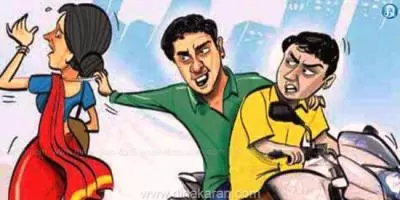 விழுப்புரத்தில் இன்று காலை துணிகரம் நடந்து சென்ற பெண்ணிடம் தாலி சங்கிலி பறிப்பு விழுப்புரத்தில் இன்று காலை துணிகரம் நடந்து சென்ற பெண்ணிடம் தாலி சங்கிலி பறிப்பு