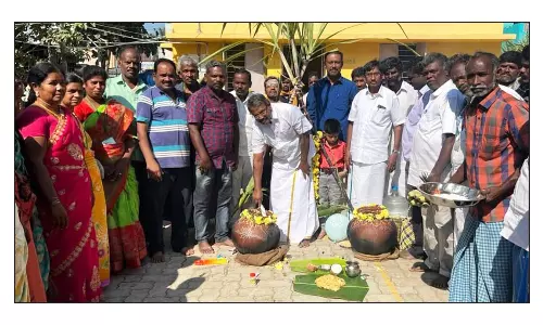 தருமபுரி உழவர் சந்தையில் சமத்துவ பொங்கல் விழா